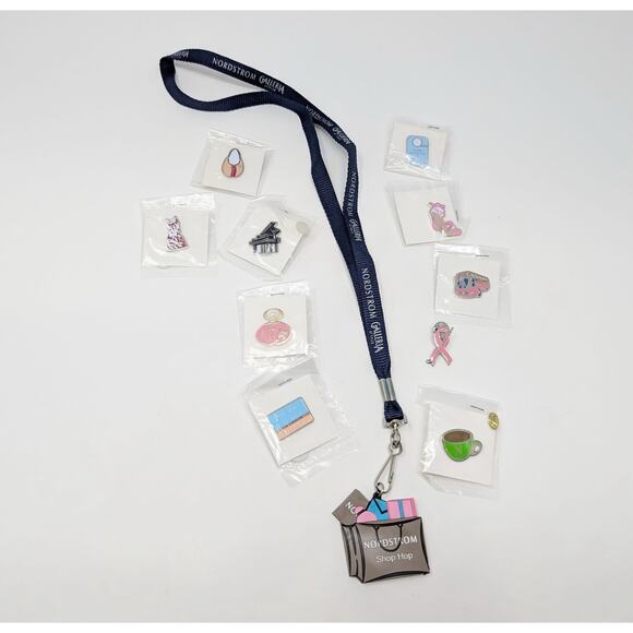 Nordstrom Jewelry - Nordstrom Galleria Tyler CA Shop Hop Lanyard Pins Gone Shopping Piano Purse Bus
